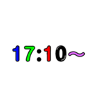 時間  10分ごと  2（個別スタンプ：10）