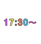 時間  10分ごと  2（個別スタンプ：12）