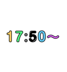 時間  10分ごと  2（個別スタンプ：14）