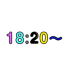 時間  10分ごと  2（個別スタンプ：17）
