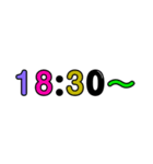 時間  10分ごと  2（個別スタンプ：18）