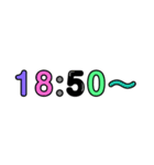 時間  10分ごと  2（個別スタンプ：20）