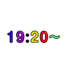 時間  10分ごと  2（個別スタンプ：23）