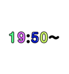時間  10分ごと  2（個別スタンプ：26）