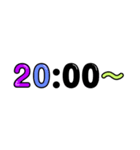 時間  10分ごと  2（個別スタンプ：27）