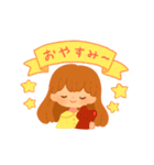 ふんわり毎日スタンプ（個別スタンプ：8）