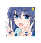 空色そらちゃんスタンプ（個別スタンプ：8）