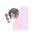 褐色っ娘 ふうかちゃん（個別スタンプ：2）
