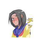 褐色っ娘 ふうかちゃん（個別スタンプ：11）