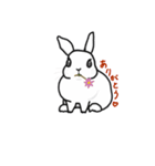 うさぎさんの日常 :)（個別スタンプ：3）