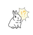 うさぎさんの日常 :)（個別スタンプ：9）