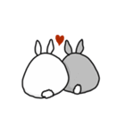 うさぎさんの日常 :)（個別スタンプ：12）