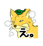 元気な狐のコンタロウ（個別スタンプ：24）