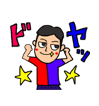 愉快で変わったビーチフレンド（個別スタンプ：3）