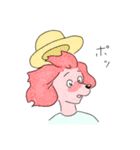 山犬ガール（個別スタンプ：2）