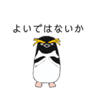 イワトビペンギンの武士語スタンプ（個別スタンプ：7）