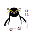 イワトビペンギンの武士語スタンプ（個別スタンプ：10）