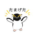 イワトビペンギンの武士語スタンプ（個別スタンプ：23）