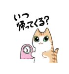 ルームシェアするネコ（個別スタンプ：6）
