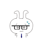 頑張るお仕事うさぎ（個別スタンプ：12）