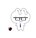 頑張るお仕事うさぎ（個別スタンプ：13）