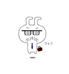 頑張るお仕事うさぎ（個別スタンプ：19）
