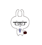 頑張るお仕事うさぎ（個別スタンプ：22）