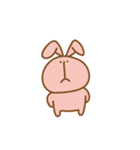 毎日使える！38のキュートなうさはちさん（個別スタンプ：3）