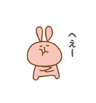 毎日使える！38のキュートなうさはちさん（個別スタンプ：9）