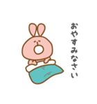 毎日使える！38のキュートなうさはちさん（個別スタンプ：24）