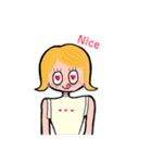 ピープスGirl（個別スタンプ：7）