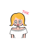 ピープスGirl（個別スタンプ：12）