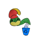 カメハメハン(part1)（個別スタンプ：3）