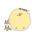 目つきの悪いひよこ（個別スタンプ：10）