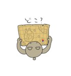 かわいいさんにん（個別スタンプ：12）