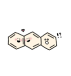 もちもちベンゼン環（個別スタンプ：2）