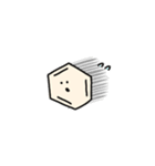 もちもちベンゼン環（個別スタンプ：5）