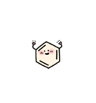 もちもちベンゼン環（個別スタンプ：30）