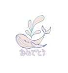海のいきもの【日常会話】（個別スタンプ：4）