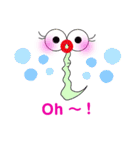 Happy(English version)（個別スタンプ：9）