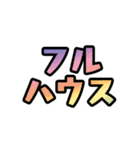 ポーカー用語 テキストスタンプ ～実況編～（個別スタンプ：37）
