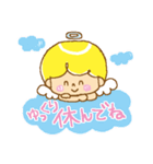 天使の気づかい＆日常ことばスタンプ（個別スタンプ：10）