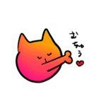 シュールであまり元気のない猫スタンプ（個別スタンプ：13）