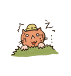 もぐらねこ ＜使いやすい＞（個別スタンプ：24）