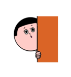 【おかっぱ女の子】日常スタンプ（個別スタンプ：36）