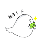 アホ毛君（個別スタンプ：3）