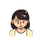 少し病んでるさおりちゃんと愉快な仲間たち（個別スタンプ：5）