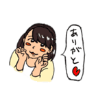 少し病んでるさおりちゃんと愉快な仲間たち（個別スタンプ：9）