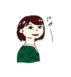 少し病んでるさおりちゃんと愉快な仲間たち（個別スタンプ：18）