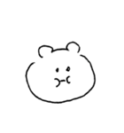 くまのかお（個別スタンプ：17）